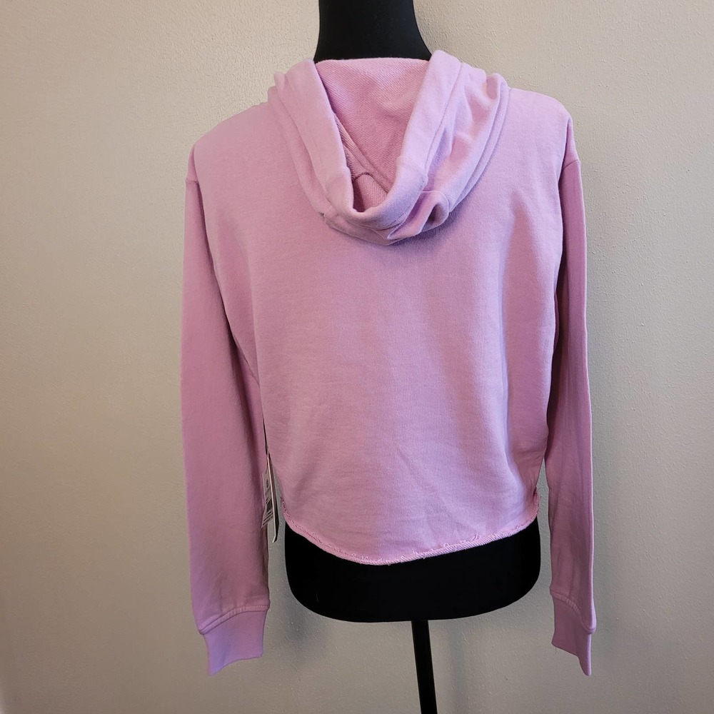 Element Women's NWT Crop Pullover Raw Hem Hoodie Size X-Small - Picture 8 of 11